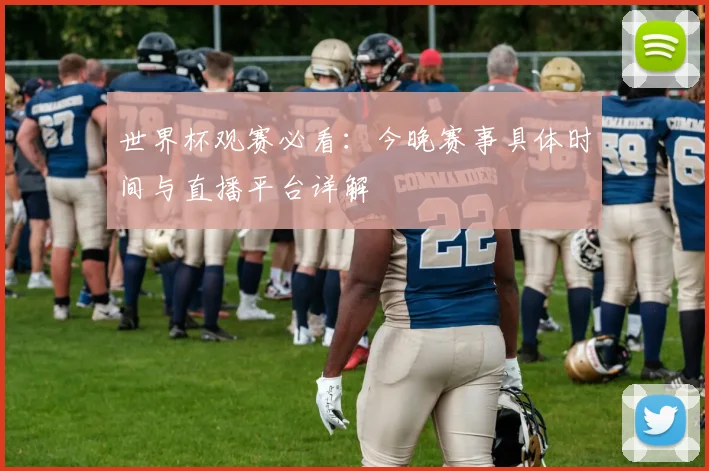 世界杯观赛必看：今晚赛事具体时间与直播平台详解